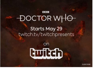 Twitch screens Doctor Who...